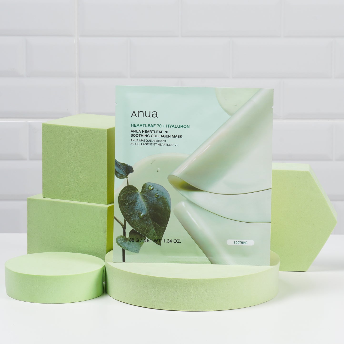 ANUA: HEARTLEAF 70 SOOTHING COLLAGEN MASK