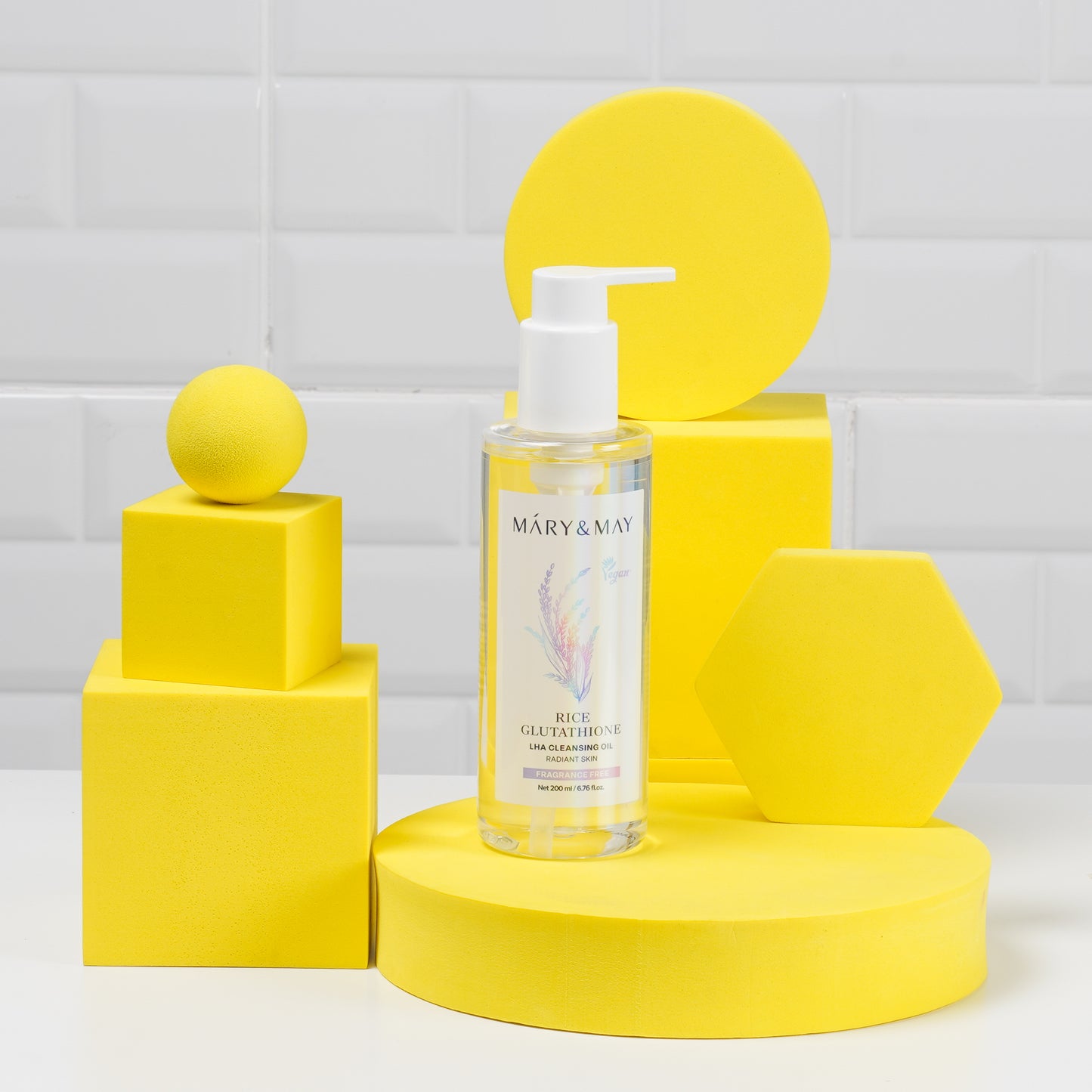 MARY & MAY: RICE GLUTHATHIONE LHA CLEANSING OIL