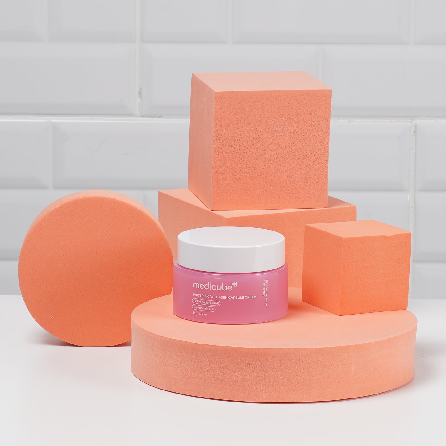 MEDICUBE: PDRN PINK COLLAGEN CAPSULE CREAM