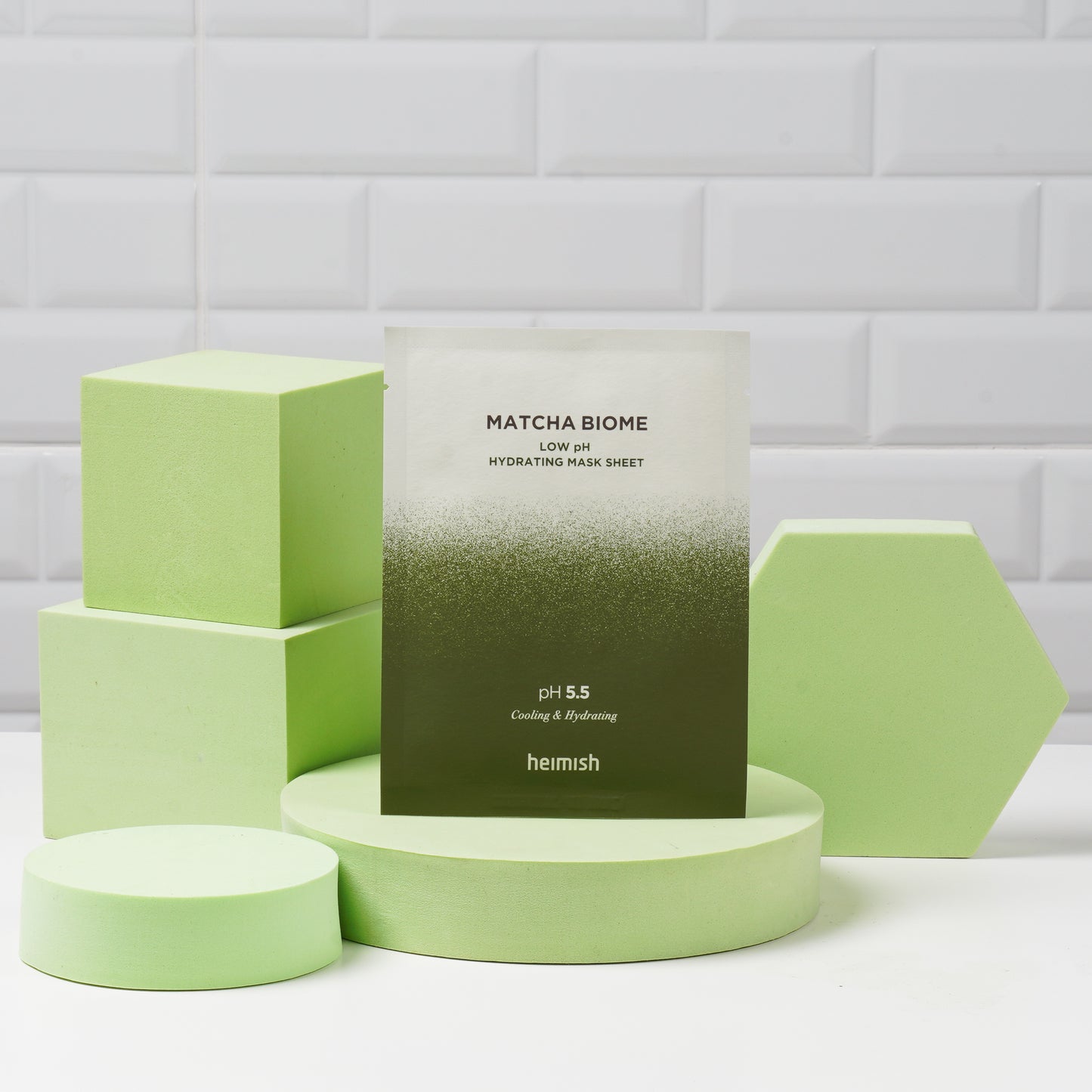 HEIMISH: MATCHA BIOME LOW PH HYDRATING SHEET MASK