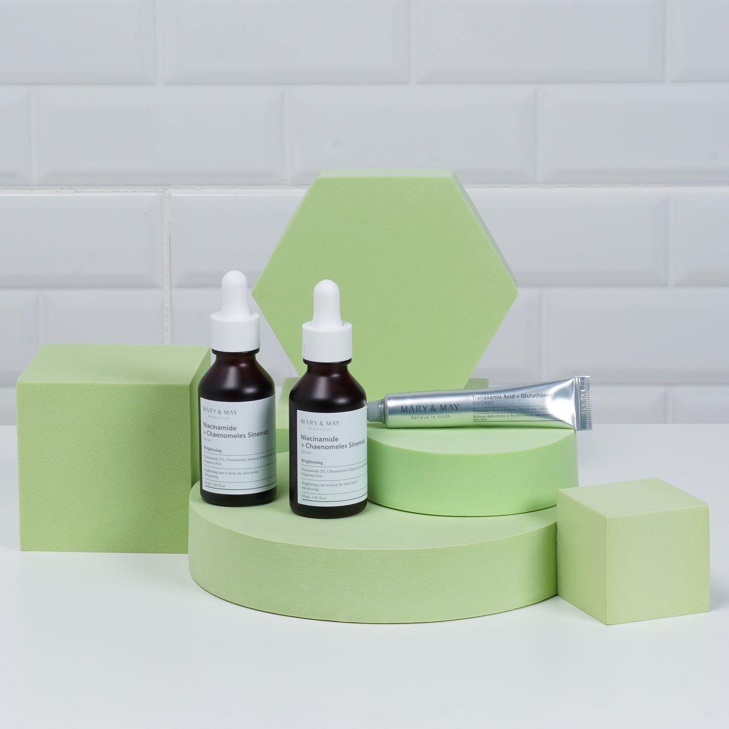 MARY&MAY: NIACINAMIDE SERUM DUO TWIN PACK