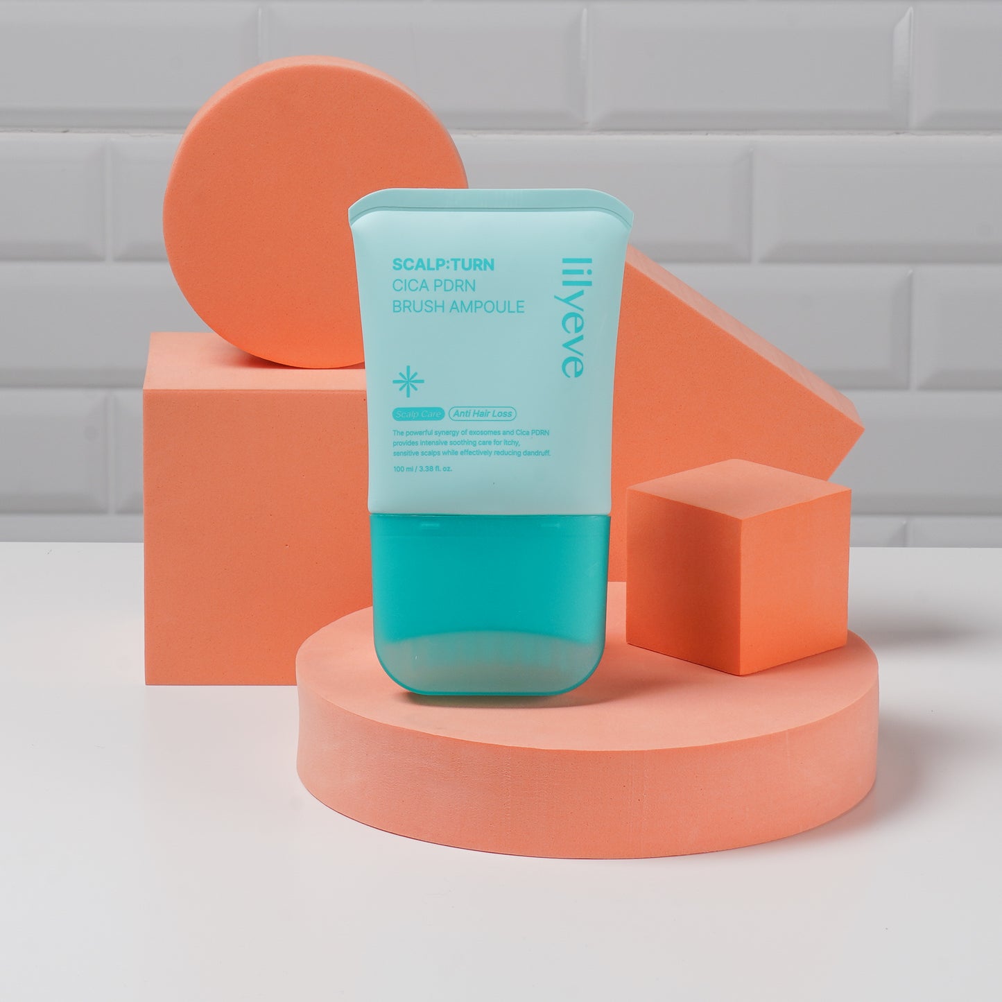 LILYEVE: SCALP TURN CICA PDRN BRUSH AMPOULE