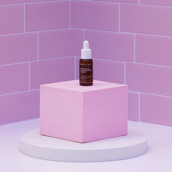 MARY&MAY : NIACINAMIDE + CHAENOMELES SINENSIS SERUM