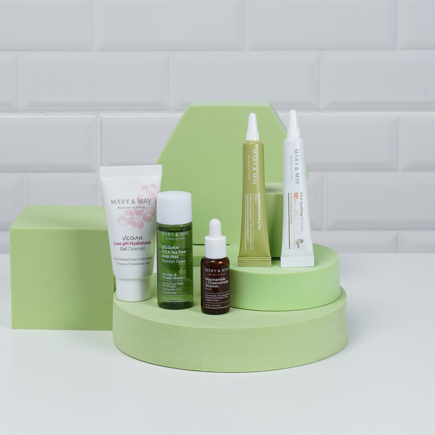 MARY&MAY: SOOTHING TROUBLE CARE TRAVEL KIT