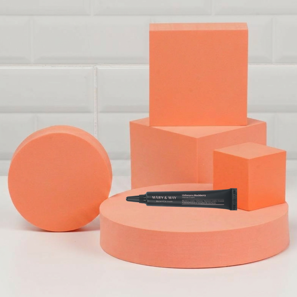 MARY&MAY : IDEBENONE +  BLACKBERRY COMPLEX INTENSIVE TOTAL CARE CREAM - MINI