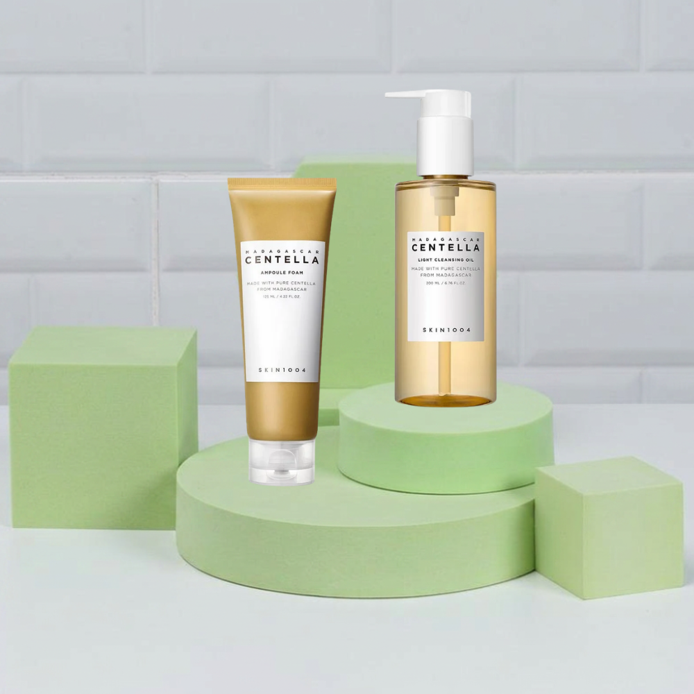 SKIN1004: MADAGASCAR CENTELLA DOUBLE CLEANSING DUO